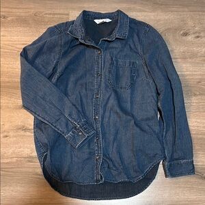 Old Navy Blue Button Down Shirt